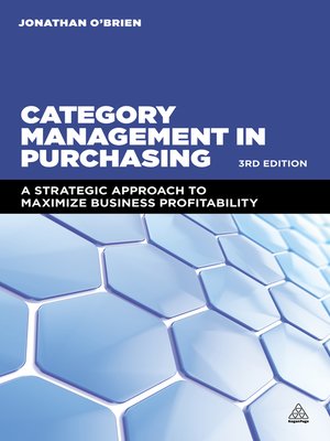 cover image of Category Management in Purchasing